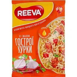 Вермішель Reeva швидкого приготування зі смаком гострої курки, 60 г (918545)