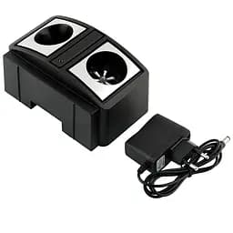 Отпугиватель грызунов Dual Sonic Pest Repeller комплект 3 шт, ультразвуковое устройство от мышей и тараканов в розетку