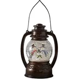 Фонарь декоративный Luca Lighting Снеговик, подвесной круглый 20 см (8718861682601SNIGOVIK)