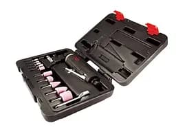 Пневматична шліфувальна машина Mighty Seven QA-0215A 20000об/хв пряма + набір аксесуарів