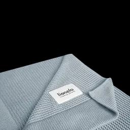 Ковдра Lionelo Bamboo Blanket Grey 100х75 см сіра (LO-BAMBOO BLANKET GREY) - мініатюра 5