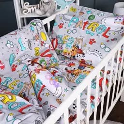 Підковдра MirSon Kids Time 17-0667 Щенячий патруль бязь 143х210 см (2200010143614) - мініатюра 5
