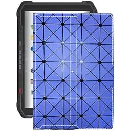 Чехол StatusCASE из экокожи для планшета Speedata SD100 Orion Синий ромб