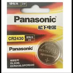 Батарейка дисковая Panasonic CR2430, 3V (18591)