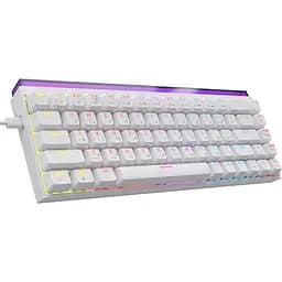 Клавіатура Ajazz NK68 Red Switch White USB-C (NK68-R-S-W) - мініатюра 3