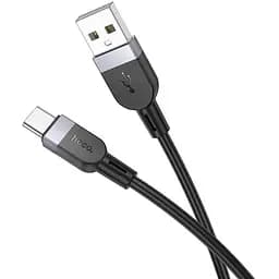 Кабель Hoco X109 Energy silicone charging data cable Type-CL-3 м Чорний