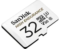 Картка пам'яті microSDHC SanDisk High Endurance 32 Gb (UHS-1 U3) class 10 V30 (100Mb/s) - мініатюра 2