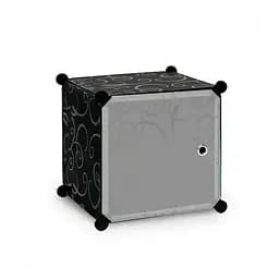 Шафа для речей пластикова MP28-51A, 102х37х76см, Black, Box - мініатюра 3