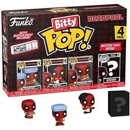Набір фігурок Bitty Pop Marvel Deadpool Дедпул 4 Pack 3 см (BP D 4P)
