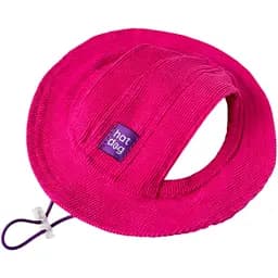 Панама Hat-Dog 4/L вельвет малиновая с регулируемой затяжкой 339