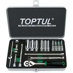 Набор инструментов Toptul дюймових 1/4" 18од. 3/16"-9/16" (GCAD1813)