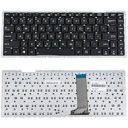 Клавіатура для ноутбука ASUS (X451 series) rus, black, без фрейма - мініатюра 2