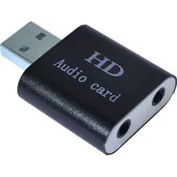 Звукова карта Dynamode USB-SOUND7-ALU_BLACK [97517]