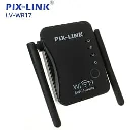Ретранслятор Wi-Fi Pix-Link LV-WR17 підсилювач сигналу Black (17606) - мініатюра 3