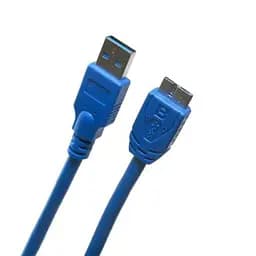Кабель USB 3.0 AM - microUSB (5P), 0.5 м, синий, Extradigital (KBU1625)