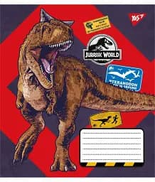 Зошит Yes Jurassic world, 18 аркушів в клітинку (766328) - мініатюра 4