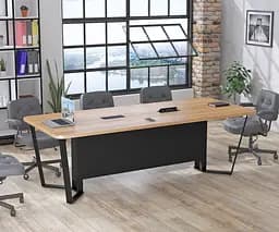 Стіл для переговорів V-240 Loft Design з розетками