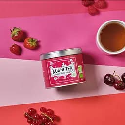 Чай чорний Kusmi Tea Four Red Fruits органічний 100 г - мініатюра 4