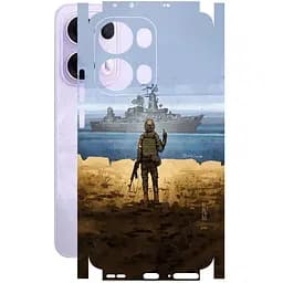 Захисна плівка StatusSKIN для Oppo Reno 13 Pro Корпус Вініл Корабель