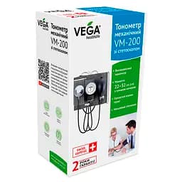 Механічний тонометр Vega VМ-200 - мініатюра 6