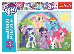 Набір Пазли - (Міні - Максі) - "Усі разом так веселіше" / Hasbro, My Little Pony