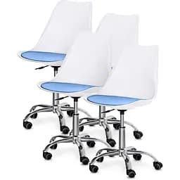 Детское кресло Evo-Kids Capri White/Blue 4 шт. (H-231 W/BL-Х4)