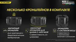 Універсальний сигнальний ліхтар Nitecore NU06 LE ліхтар-маяк - мініатюра 7