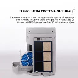 Очищувач повітря з функцією зволоження Sharp KI-N52EU-L - мініатюра 4