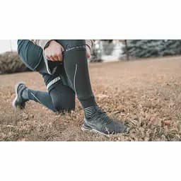Шкарпетки DexShell Compression Mudder водонепроникні S сірі - мініатюра 7