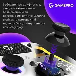 Геймпад GPS13W White GamePro teh0020803 - мініатюра 4