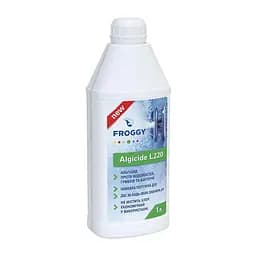 Рідкий альгіцид для басейну Froggy Algicide L220 проти водоростей і цвітіння води, 1 л