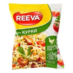 Набір: вермішель Reeva швидкого приготування зі смаком курки 60 г + зі смаком грибів 60 г +  зі смаком курки 85 г  - мініатюра 4