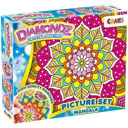 Набір для створення картини Craze Diamondz Мандала зі стразами (47767)