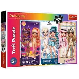 Пазли "Ляльки подруги" / Подруги 100 елментів 16444 Trefl, в коробці (5900511164442)