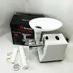 М'ясорубка електрична domotec r3391 2000 Вт, компактна м'ясорубка для дому, м'ясорубка 3 в 1 - мініатюра 4