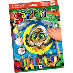 Набір для творчості Danko Toys SandArt SA-01 фреска з піску Сова