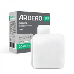 Свiтильник свiтлодiодний Ardero AL806ARD накладний 24W 5000K (80299) - мініатюра 2