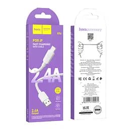 Кабель Hoco X96 Hyper charging data cable iP Білий - мініатюра 2