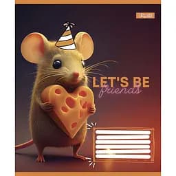 Набор тетрадей 1 Вересня Let`s be friends, в линию, 12 листов, 25 шт. (766282)