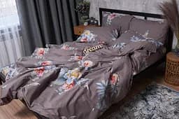 Підковдра Moon&Star Бязь Gold Люкс Flowers Wod Полуторна 143x210 см - мініатюра 2