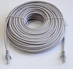 Патч-корд литий, UTP, RJ45, Cat.5e, 30m, сірий (4964) - мініатюра 3