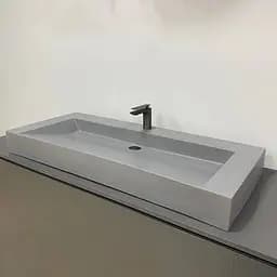 Умивальник VBI Vieste 120 grey matt накладний VBI-016803, Сірий