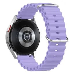 Ремінець Hump для Samsung Galaxy Watch 42mm - фіолетовий ширина кріплення 20мм силікон Watchbands (W23-7WB13876522) - мініатюра 2