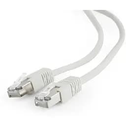 Патч-корд FTP Cablexpert cat.5Е, литий, 50u штекер із засувкою, 3м, сірий (PP22-3M)