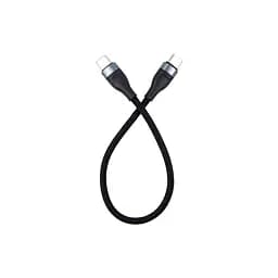 Дата кабель USB-C to USB-C 0.25m black Dengos (NTK-TC-TC-SHRT-BLACK)