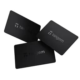 Криптогаманець Tangem Wallet 2.0 набір з 3 карток Black (TG128X3-B)