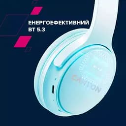 Навушники Canyon OnRiff 4 Bluetooth Pink (CNS-CBTHS4P) - мініатюра 11