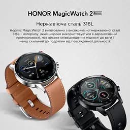 Смарт-годинник Honor Magic Watch 2 46mm Charcoal Black (MNS-B39) - мініатюра 5