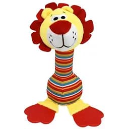 М`яка іграшка-брязкальце MegaZayka Лев MGZ-1216-1 з дзвіночком