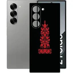 Захисна плівка StatusSKIN для Samsung Galaxy Z Fold 6 SM-F956 Корпус Вініл Вишиванка 1